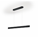 Luminaire à suspension FARA-132 haut bas, Tunable White, contrôlable avec des gestes IP20, noir