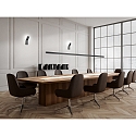 Knapstein Luminaire à suspension LINDA-192 IP20, noir gradable