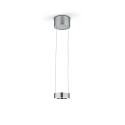 Luminaire � suspension ZERA-1 IP20, nickel mat gradable