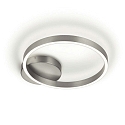 Ceiling luminaire ANEL-40, nickel matt