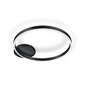 Luminaire de plafond ANEL-60 direct / indirect IP20, noir gradable
