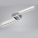 Luminaire de plafond FRIDA-2, nickel mat