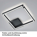 Luminaire de plafond YOKO-Q, nickel mat