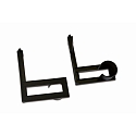 Support INTERO-LINE - PAPER TOWEL ROLL HOLDER mécanique, amovible, noir mat