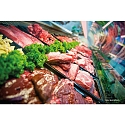 Hera LED Basic-Tape 2, 500cm, 600 LED, IP20, 24V DC, CRi>95, LED24 connection, 40W Meat Red for meat counters