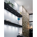 Hera recessed luminaire IP20, stainless steel, mat, satined dimmable 2