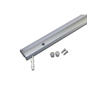 LED under-cabinet luminaire Dynamic LED ModuLite F, IP20, 230V, 120cm, 18W 2700-5000K, dimmable, incl. controller, alu
