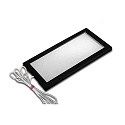 Eclairage sous meuble DYNAMIC LED SKY plat, Tunable White IP20, opale, noir  gradable 6W 255lm 2700-5000K CRI 90-100 21cm