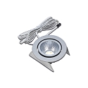 Recessed LED luminaire Dynamic SR 68-LED for BAP, IP44, LED 24, 6.5W 2700-5000K 420lm 40�, CRi>90, swiveling, matt chrome
