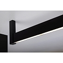 Hera Eclairage sous meuble avec détecteur de mouvement IP20, noir 9,3W 345lm 4000K CRI 90-100 120cm