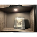 Hera Lumi�re encastr�e FAQ 58 - LED-24 angulaire IP44/IP20, acier inoxydable bross� gradable 3W 225lm 3000K 115� 115� CRI > 93
