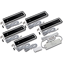 Eclairage sous meuble IP20, aluminium, mat