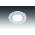 Lumi�re encastr�e ECO SR 68 pivotant, lot de 1 IP20, blanche gradable 6,5W 750lm 4000K 24� 24� CRI 80