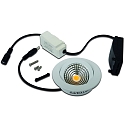 Hera Lumi�re encastr�e ECO SR 68 pivotant, lot de 1 IP20, blanche gradable 6,5W 750lm 2700K 24� 24� CRI 80
