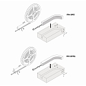 Hera LED Strip TAPE FN-3FC FREECUT 927 / 5M with plug white