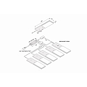 Hera under-cabinet luminaire S-PAD F flat, with plug IP20, anodised aluminium dimmable 3W 270lm 4000K 115� 115� CRI >90 20cm