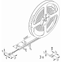 Hera LED Strip TAPE F 10/6 930 / 5M with plug white