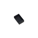 Embout 24V FLAT TRACK, noir 