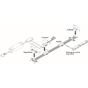 Embout 24V FLAT TRACK, noir 
