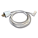 C�ble de connexion  SLIMLITE CS LED avec prise de courant, blanche