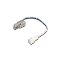 Adaptateur PS MINI TRACK 24V avec prise de courant, aluminium