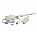 motion detector PIR 2S MINI - FOR LED 24V PLUG LUMINAIRES built-in version, with junction box, with plug, 11-fold, white