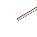 LED Track 24V DC power track, 100cm, can be shortened individually, incl. fastening screws, anodised alu