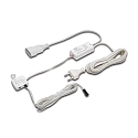 Touch free IR-DS door contact switch with sensor K60 Euro, black