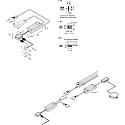 Hera Touch free IR-DS door contact switch with sensor K60 Euro, black