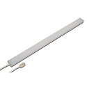 Eclairage sous meuble LED ADD-ON MINI avec prise de courant, dimmable IP20, aluminium, opale gradable 4