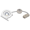 Lumi�re encastr�e SR 68-LED pivotant, lot de 1, UGR < 19 IP44, transparent, blanche gradable 7,5W 800lm 4000K CRI 90-100