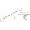 Hera Rotatable, round LED surface moount luminaire LED PIPE F, homogeneous area light, 61cm, 11.4W 4000K