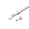 Rotatable, round LED surface moount luminaire LED PIPE F, homogeneous area light, 91cm, 17.0W 4000K