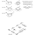 Hera Lumière de surface DYNAMIC FQ 68-LED angulaire, Tunable White IP20, chrome, opale gradable