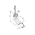Hera Spot pivotant, rotatif IP20, aluminium mat, satiné gradable