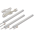 Applique et plafonnier LED ADD-ON MINI lot de 3 IP20, aluminium, opale 
