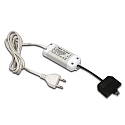 Transformateur LED 350 avec prise de courant, 9 fois, noir , blanche