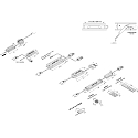 Hera Transformateur LED 350 3 fois, avec prise de courant, contr�lable par radio, avec t�l�commande, noir , blanche