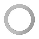 Bague d'étanchéité SARA 18-24cm, argent