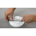 HEITRONIC �l�ment chauffant SELESTO dimmable, r�glable IP20, blanche gradable