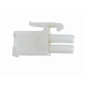 HEITRONIC Spot DL6801 rond, pivotant GU5,3 IP20, acier inoxydable brossé 