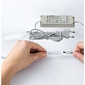 Eclairage sous meuble MECANO court IP20, blanche gradable 2,5W 150lm 3000K CRI 82 15cm