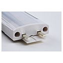 HEITRONIC Eclairage sous meuble MECANO m�dium IP20, blanche gradable 9W 600lm 3000K CRI 82 60cm
