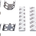 Eclairage sous meuble MECANO langue IP20, blanche gradable 15W 1000lm 3000K CRI 82 100cm
