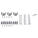 HEITRONIC Eclairage sous meuble MECANO langue IP20, blanche gradable 15W 1000lm 3000K CRI 82 100cm