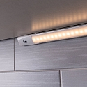 HEITRONIC Eclairage sous meuble MECANO langue IP20, blanche gradable 15W 1000lm 3000K CRI 82 100cm
