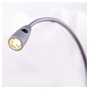 HEITRONIC LED Reading lamp BERTA, 15W, 3000K, 65lm, IP20, flex arm, silver