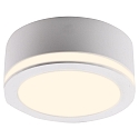 Downlight AURORA version pour montage en surface, conducteur inclus, rayonnement lat�ral IP20, blanche 