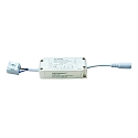 HEITRONIC Downlight AURORA version pour montage encastr�, conducteur inclus, rayonnement lat�ral IP20, blanche 