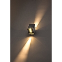 HEITRONIC LED Outdoor Wall luminaire SOPHIE, 13.5W, 80�, 3000K, 760lm, IP54, anthracite